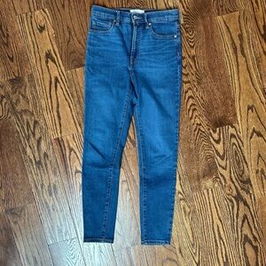 Everlane Authentic Stretch High Rise Skinny Jean (Size 27)